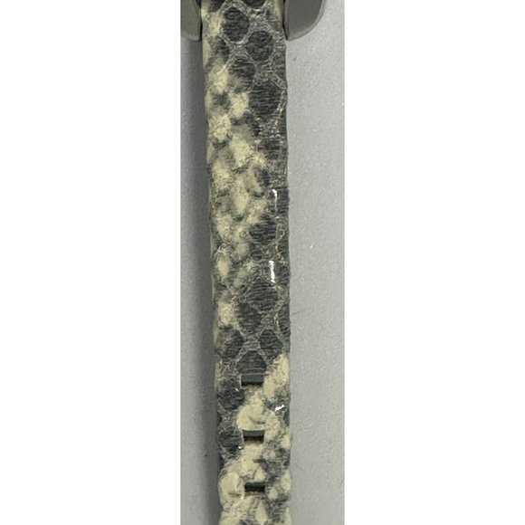 Armani Exchange NWT  Ladies New Battery Python Stamped Leather‎ Watch AX4128